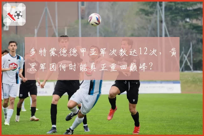 多特蒙德德甲亚军次数达12次，黄黑军团何时能真正重回巅峰？